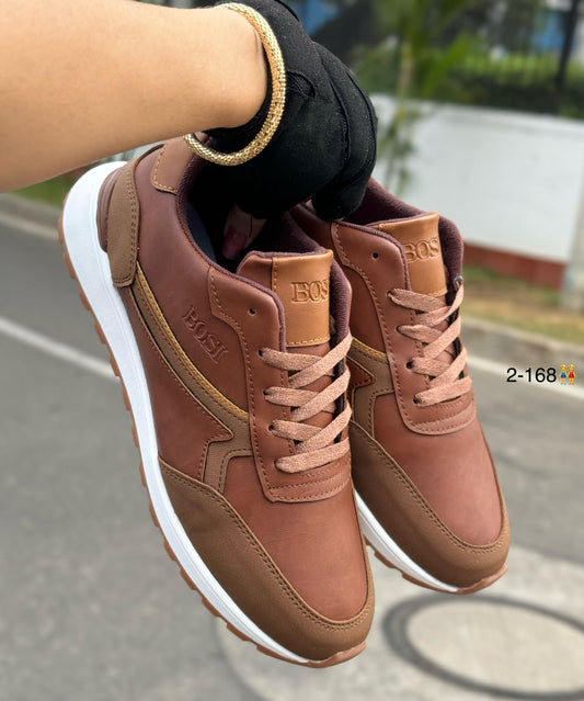 ZAPATO BOSSI MARRON
