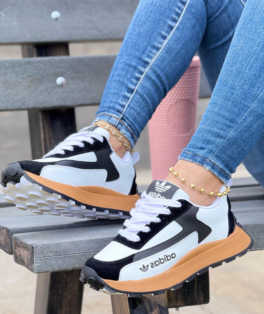 ADIDAS RETROPY BLANCO X NEGRO