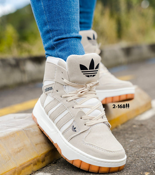 BOTA ADIDAS GRIS