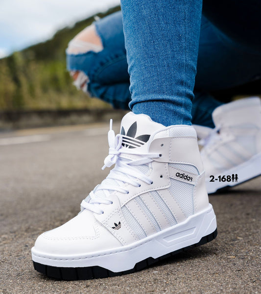 BOTA ADIDAS BLANCA
