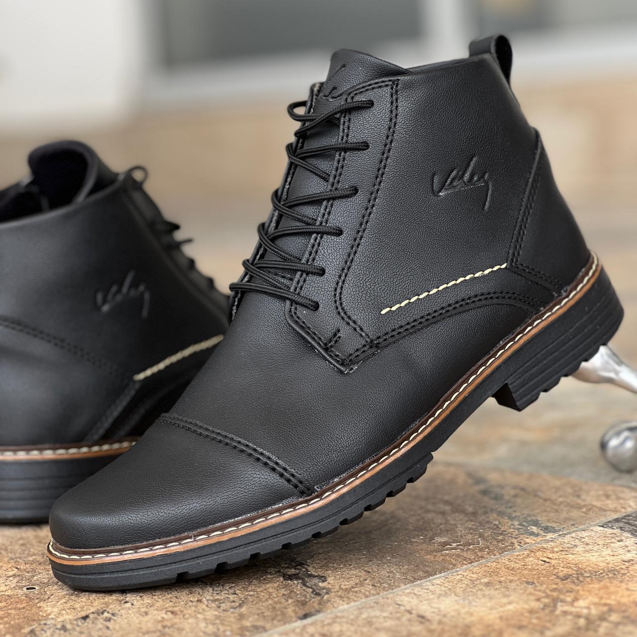 BOTA VELEZ NEGRO
